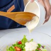 JUMXSRLE Wooden Spoon, 13 inch Extra Long Handle Wooden Cooking