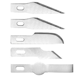 SMB Precision Light Duty Hobby Blades Assortment #11, 10, 16, 17 (5/25/100/300 pcs) (5)