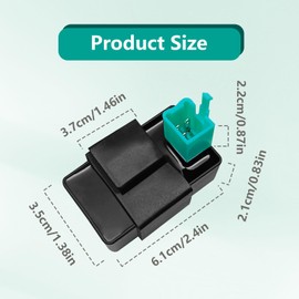 Icyhaws AC CDI Box 5 Pin Replacement for COOLSTER 125cc 3125B 3125R 3125XR8, SSR & Chinese Dirt Bikes, ATV, Quad, Go Kart, Pit Bike - Fits 50cc 70cc 90cc 110cc 125cc Engines