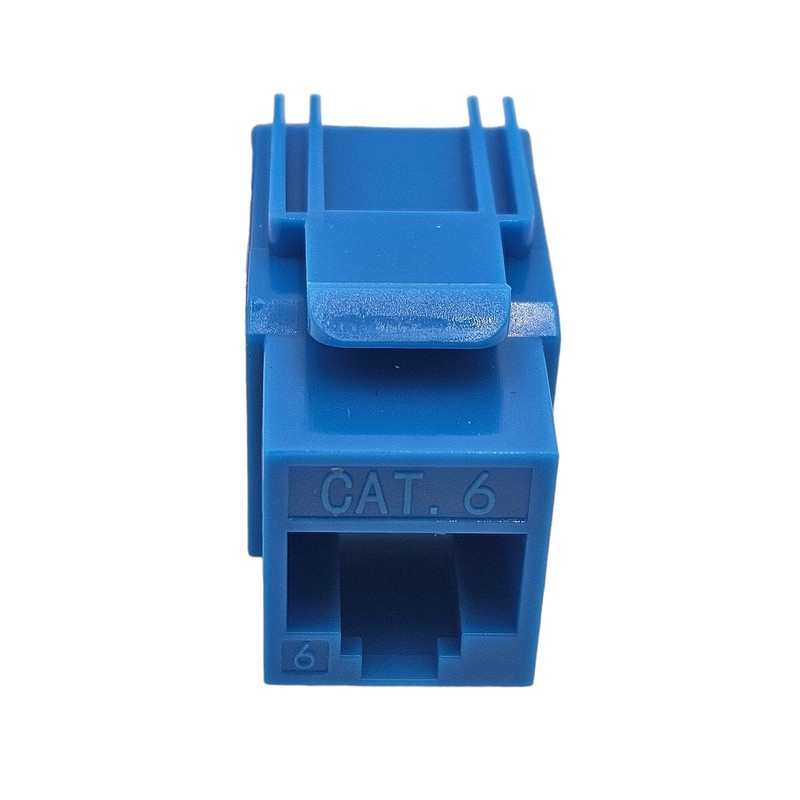 Micro Connectors, CAT 6 Unshielded Punch Down Keystone Jack with