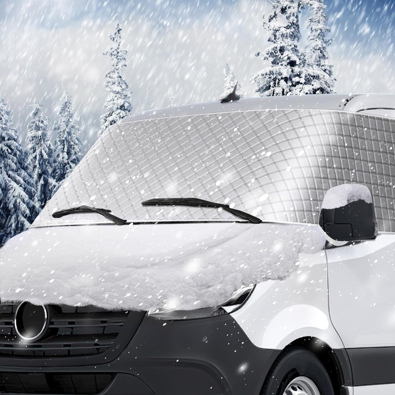 BougeRV RV Windshield Window Snow Cover for Class B Dodge