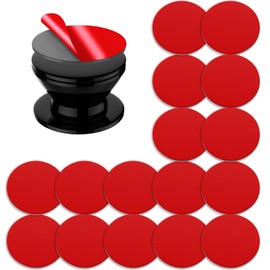 Double Sided Adhesive Pads, 16PCS Sticky Adhesive Pads for Socket Base Mount, Pop Socket Sticky Pads, Sticky Adhesive Replacement for Phone Collapsible Grip & Stand Back, Glue Dots Double Sided