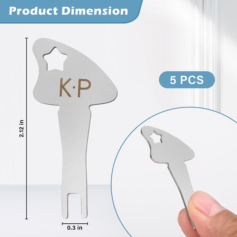 500K Locking Switch Keys for Pass & Seymour, for Heavy