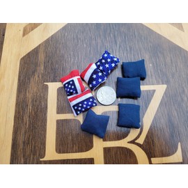 1 inch mini stars and stripes cornhole bags mini replacement bags one inch