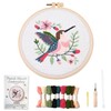 Myfelicity Punch Needle Embroidery Kit, Beginner Craft Set with Animal