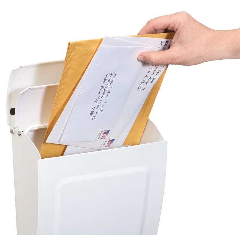 Architectural Mailboxes Aspen™ Locking, Vertical Wall-Mounted Mailbox for Outside, Modern