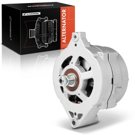 A-Premium Alternator Compatible with Ford F-600 700 800, E-100 200 Econoline, P-350, Custom & Lincoln Continental & Mercury Marquis, Villager, 12V 90A Bi-Directional, Without Pulley