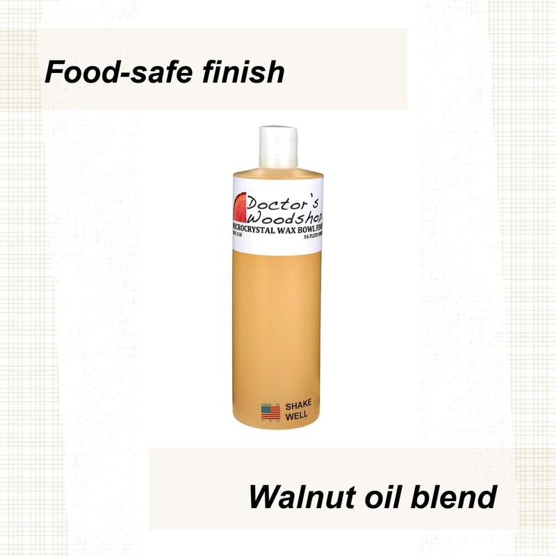 Doctor's Woodshop Micro Crystal Wax Bowl Finish 16Oz