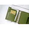 Moterm Pocket Luxe Rings Planner - Genuine Leather Binder Organizer