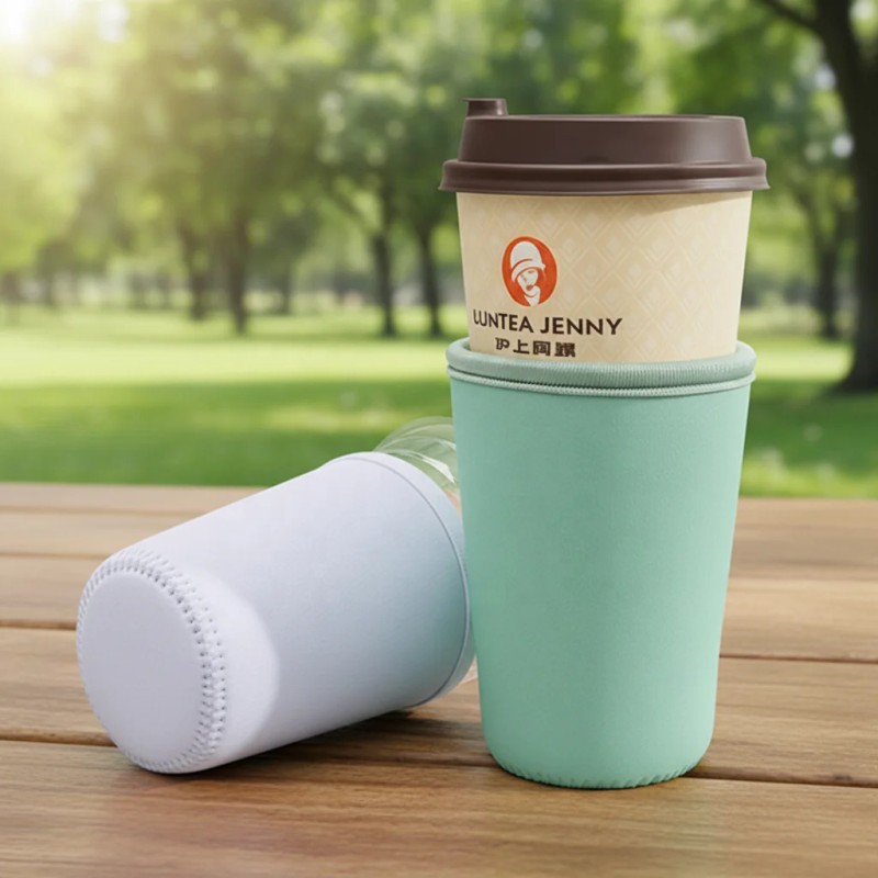 Wholesale Insulated Cookie Hot Spring Themed Reusable Customization Coozie Neoprene