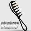 Wide Tooth Shark Comb, 2 pcs Salon Large Teeth Shark