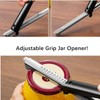 Adjustable Jar Opener for Weak Hands, Adjustable Multifunctional Stainless Steel
