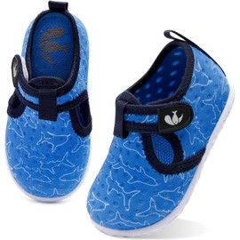 relxfeet Zapatos de Agua para Niños,Calcetines acuáticos para niños y niñas,Quick Dry,atléticos,Ideal para Actividades Acuáticas y Verano,Caminar, Playa, Piscina, Surf al Aire Libre Azul 17 CM