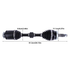 Slakerbe Right Passenger Side Outer Axle Shaft Assembly Compatible with Kia Sorento 3.3L 2019-2020, 49501-C5480 49501C5480 Outer CV Drive Shaft Axle Assembly
