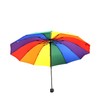 Zac's Alter Ego Foldable Handbag Colourful Rainbow Umbrella in Case