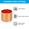 PATIKIL 5/8" Copper Pipe End Cap, 1Pcs Copper Fitting Cap