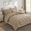 CozyLux Full Comforter Set with Sheets 7 Pieces Bed in