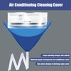 Air Conditioning Cleaning Cover Waterproof Leak Proof Thicken Double Layer
