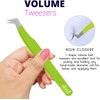 SIVOTE Lash Tweezers for Eyelash Extensions for Volume, Isolation &