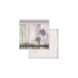 Stamperia Double-Sided Paper Pad 8"X8" 10/Pkg-Provence, 10 Designs/1 Each -SBBS10