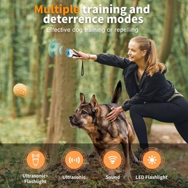 H4U 2024_Release Anti Barking Device for Dogs, Barking Dog Deterrent | Ultrasonic Dog Bark Deterrent, No Barking Device for Dogs - Best in, Stop Barking Dog Devices, Effective Dog Barking Silencer