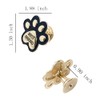 LLDYNW 4 pcs Dog Paw Knobs Dresser Drawer Knobs Cupboard