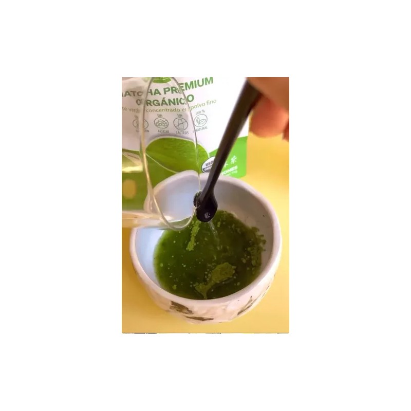 Té Matcha Japonés Premium Orgánico 2 Bolsas (70g Cu)
