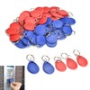 Lamsimoy 50Pcs 125 Khz Proximity ID Card RFID Keyfob Access