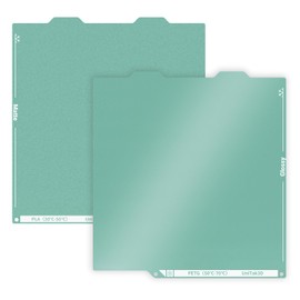 Bambu Lab A1 Mini Low Temperature Build Plate, 7.2 x 7.2 inches (184 x 184 mm), Double-Sided (Glossy/Texture), Strong Adhesion, No Glue Bed Plate for 3D Printers (Compatible with A1 Mini)