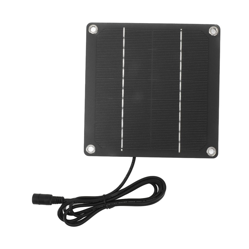 Solar Panel Fan Kit Monocrystalline Silicon 2200RPM Solar Exhaust Fan
