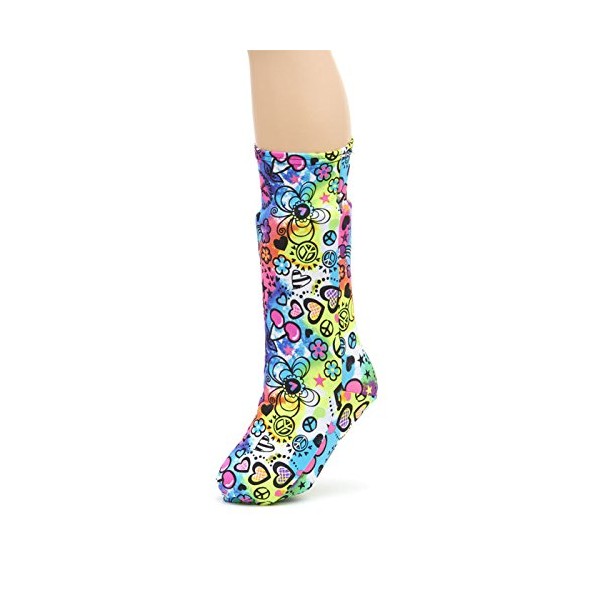 CastCoverz! Fashionable Leg Cast Cover - Peace of Fun - Small Short - Below The Knee - Protective, Decorative and Washable - Made in USA