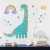 Yovkky Dinosaur Kids Height Chart Wall Decals Stickers, Cute Dino