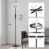 PreeOtti LED Floor Lamp - 73.6" Tall Modern Standing Lamp