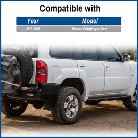 GTownWorks 4PC Wheel Center Cap for Nissan Pathfinder Xterra Frontier 15" Wheel Center Hubcap Center Cover Replacement PN: 40315-89P15 40315-7Z100, Silver