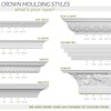 Ekena Millwork MLD05X03X05DE Dentil Crown Moulding, 4 5/8"H x 2