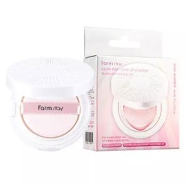 Farmstay 글로우 핑크 톤 업 쿠션 15g Glow Pink Tone Up Cushion 15g [Basic Product]