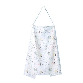 Jimkply 1 Piece Nursing Cover for Babies, Breastfeeding Cover, Breathable Privacy, with Rigid Hoop and Adjustable Strap, Multipurpose Nursing Cover for Mothers (Pattern)