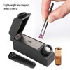 Salmue Gem Refractometer,Jewellery RHG181 1.30-1.81 Professional Gemstone ldentification Gem Refractometer