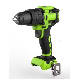 SnapFresh 20V Cordless Drill - 3/8 in Power Drill Set with 2 Variable Speed, 21+1 Torque Setting（Green）