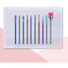 Universo en Linea 10 Piezas Puntas Para Uñas Limpiador De