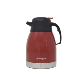 Westinghouse Cafetera de Acero Inoxidable Rojo de 1500ml (WCBL00281500RD)