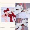 TseenYi Large Hair Bow Clips Long Bow Tail Satin Hair