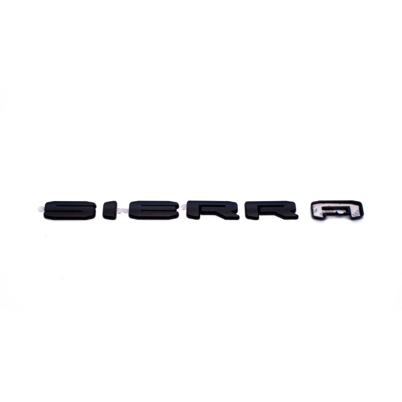 Auto 5PCS Grill Doors Rear Matte Black AT4X OVERLAY Emblem