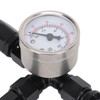 Fuel Line with Pressure Gauge Dual Feed Smooth Fuel Flow