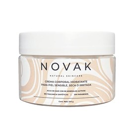 Crema hidratante piel sensible, seca o irritada, Marca Novak, 245 gr