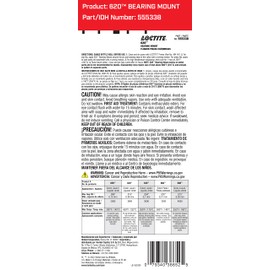 Loctite 38652 620 High Temperature Bearing Mount Bottle - 36 ml