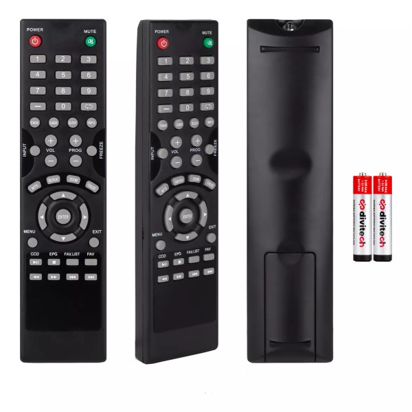 VIOS Control Remoto Compatible Con Vios Vledtv3216 Tv Pantallas