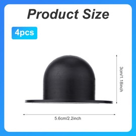 NQEUEPN 4pcs Pool Wall Plug Replacement Compatible with Intex Coleman Pools Ground, Swimming Pool Filter Hole Plug Reliable Pool Strainer Hole Plug Stopper for Pool Above Ground (Short Style)