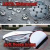 All Weather Waterproof car Cover Good for rain Snow uv