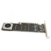 M.2 NVMe SSD Adapter Card Double Side LED Indicator High